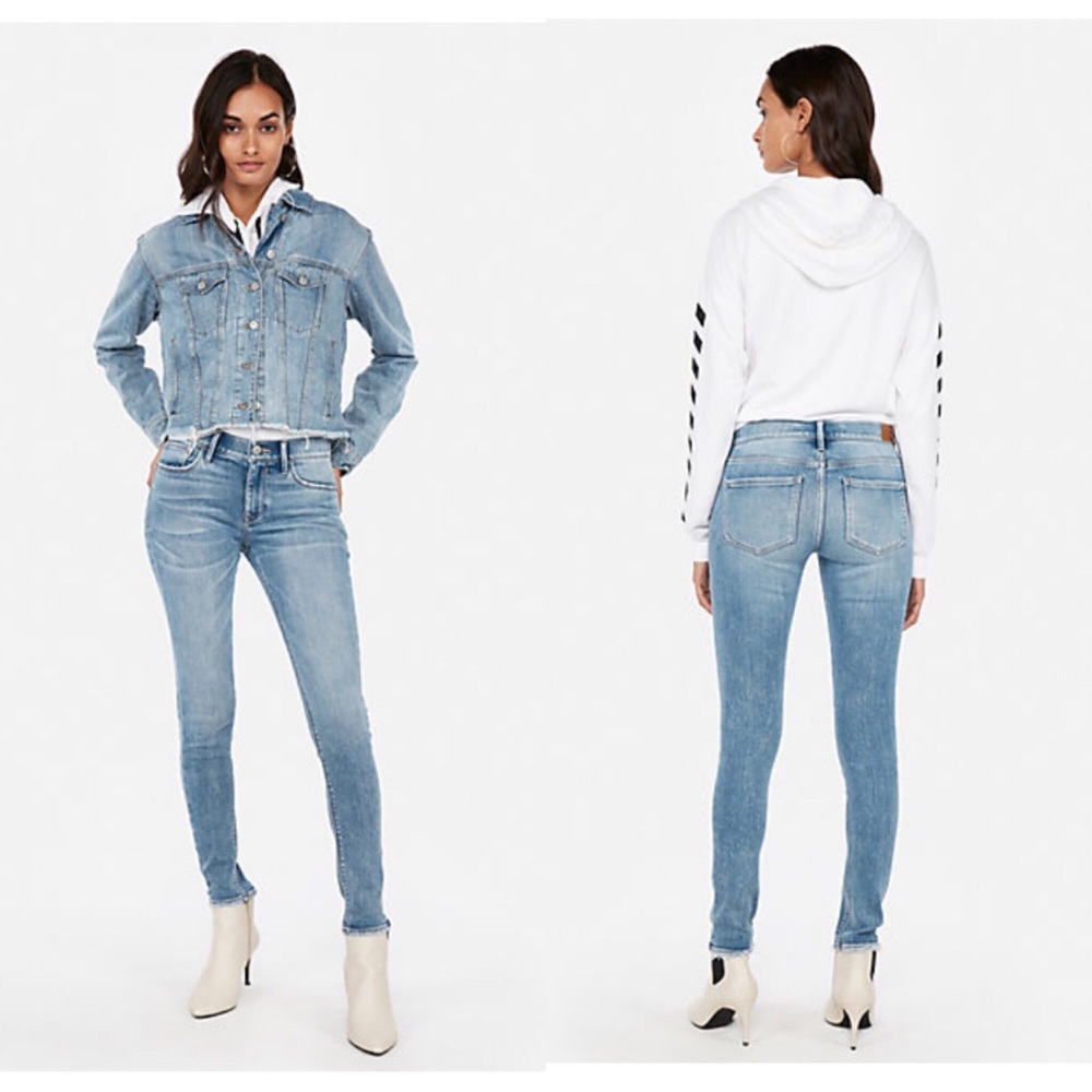 🎀Express Mid-Rise Jean Leggings🎀